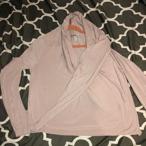 Forever 21 wrap workout top